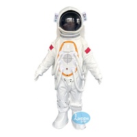 Costume de mascotte de Spaceman Costume de casque d'astronaute simulé