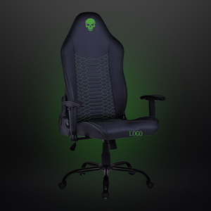 Silla de Juego Ergonómica con Reposabrazos Ajustables, Diseño de Calavera, Gran Comodidad, Oferta en Sudamérica y Alemania - Product Image 1