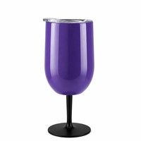 Ensemble de gobelets à vin et bouteilles d'eau isothermes en acier inoxydable, gobelet à vin portable avec poignée et couvercle, pour camping et fêtes en extérieur