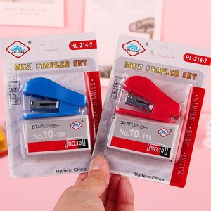 Mini Stapler Set No.10 50 Staples Student Stationery Office Supply - Product Image 2
