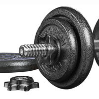 Équipement professionnel de musculation pour la maison – Ensemble d'haltères réglables de qualité supérieure avec étui de rangement – Poids libres