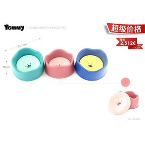 Contenitore per Alimenti per Animali Domestici Yommy con Coperchio, Diametro 19,5 cm, Altezza 23 cm, per Cani e Gatti - Product Image 5