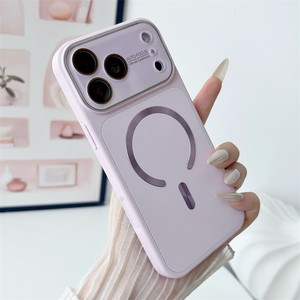 เคสซิลิโคนเหลวแม่เหล็กสำหรับ iPhone 17, เคสโทรศัพท์แบบแข็งสีพื้นสำหรับ iPhone 18 Pro Max - Product Image 2