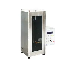 GB/T5455 ISO 6941 Vertical Flame Retardant Performance Test Device For Textile Fabrics