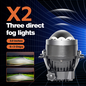 Forte pénétration voiture lumière accessoires H4 H7 phare <span class=keywords><strong>Led</strong></span> brouillard conduite lampe lumières pour voiture - Product Image 6