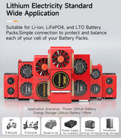 Daly bms 3S-32S 10A -500A avec équilibreur actif max à 1A smart Blue tooth BMS pour batterie lithium ion nouveau