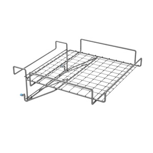 Étagère de rangement pliable en acier inoxydable Sea Shark pour cuisine, préparation alimentaire, organisateur suspendu multi-usages - Product Image 5