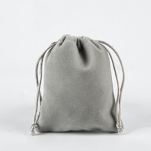Bolsas de Terciopelo Rosa para Joyería, Bolsitas con Cordón para Guardar Anillos, Bolsas de Terciopelo con Logotipo Personalizado - Product Image 4