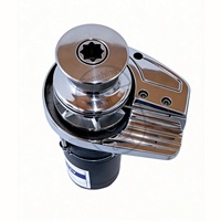 Treuil marin vertical électrique 12/24V 600W-1200W pour bateau, navire, yacht, treuil d'ancre, cabestan, matériel marin