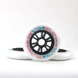 Usine de gros patins à roulettes roues rebond élevé 85A 110mm chaussures de patinage roue