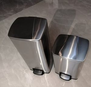 Aolq nhà máy Bán buôn giá thép không gỉ tầng thường vụ chân đạp Thùng rác có thể 10L 12L 15L 18L 20L 30L 50L bụi <span class=keywords><strong>bin</strong></span> - Product Image 4