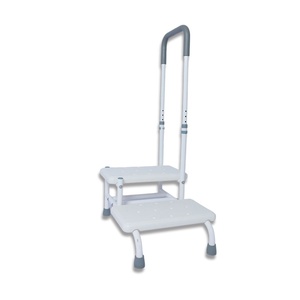 Guangdong soins à domicile personnes âgées tabouret auxiliaire à deux étapes tabouret de chevet repose-pieds haut pour bain réadaptation thérapie fournitures - Product Image 5