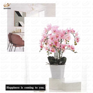 Flores mariposa hogar artificial a granel <span class=keywords><strong>colgante</strong></span> <span class=keywords><strong>Orquidea</strong></span> orquídea para decoración flor artificial al por mayor - Product Image 1