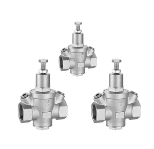 Régulateur <span class=keywords><strong>de</strong></span> <span class=keywords><strong>pression</strong></span> d'<span class=keywords><strong>eau</strong></span> réglable en acier inoxydable avec manomètre, vanne <span class=keywords><strong>de</strong></span> régulation <span class=keywords><strong>de</strong></span> <span class=keywords><strong>pression</strong></span> - Product Image 2