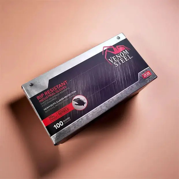 Заводская цена, светодиодная УФ-печатная коробка из фольги, индивидуальный логотип OEM и размер, прочные бумажные коробки