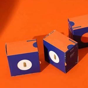 Box Printing Custom CMYK Folding Blind Instant Mushroom Tea Coffee <strong>Capsules</strong> Empty Cardboard Paper Boxes Packaging - Product Image 3
