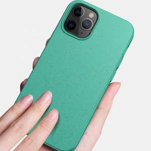 <span class=keywords><strong>De</strong></span> Paille <span class=keywords><strong>De</strong></span> Blé Naturel Cas Écologique Housse <span class=keywords><strong>De</strong></span> Téléphone Portable Pour iphone 12/11/11 Pro/ 11 Pro max/X /XR /XS Max - Product Image 1