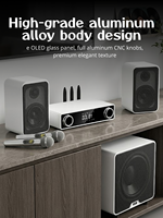 Nouveau Système Audio Sans Fil 5.1 Canaux 5G 2025 avec 6 Haut-parleurs Hi-Fi et Microphone Sans Fil pour Systèmes Audio/Vidéo Domestiques