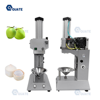 Elektrische Automatische Kokosnoot Dunschiller Machine Compact Ontwerp Soepele Werking Perfecte Kokosnoot Verwerkingsmachines