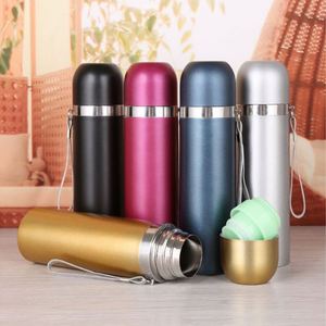 Cycling Sports Stainless Steel Leakproof Portable Insulated <b>Hot</b> Cold Water Bottle for Adults Graduation Eco-Friendly Europe - Product Image 4
