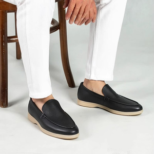 Zapatos Oxford de Cuero Hechos a Mano para Hombre, con Punta Cuadrada, con Cordones, Planos, para Oficina, Profesionales, Antideslizantes, Transpirables, Ligeros y Desodorantes - Product Image 5