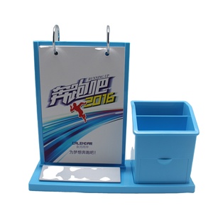 Wholesale Custom Logo Printing Table Desk Calendar with Monthly Stand Flip SD-8211