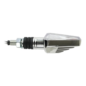 <span class=keywords><strong>Clignotant</strong></span> <span class=keywords><strong>moto</strong></span> universel 21W à boîtier argenté, homologué E, fixation M8 – Vente flash - Product Image 5