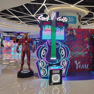 Jeu d'arcade populaire à monnayeur Crazy Guitar King of Hammer Power, machine de force à marteaux de frappe - Product Image 5