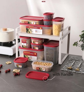 Hotselling 10 gói kín thực phẩm lưu trữ container ăn trưa <span class=keywords><strong>Box</strong></span> <span class=keywords><strong>Set</strong></span> với nắp - Product Image 2