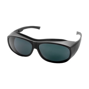 Lunettes de sécurité laser professionnelles 590-690nm, monture noire, lentille de 1.5mm, Protection anti-lumière rouge pour l'épilation, le soudage et le marquage - Product Image 2