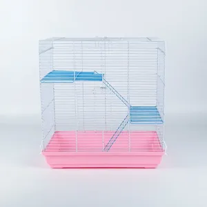 Les cages pour hamsters peuvent être combinées avec des nichoirs Golden <span class=keywords><strong>Bear</strong></span> de différentes sortes, y compris l'option d'ajouter une cage à trois étages. - Product Image 4