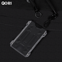 Porte-cartes portable Qori en acrylique PVC non étanche pour le camping/la randonnée/la pêche/les voyages - Toutes saisons