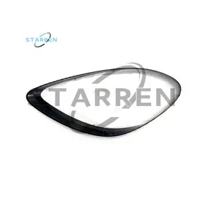 Cubierta de lente de Faro de Pc, accesorios de coche de calidad Original, pantalla de endurecimiento de doble Color, para Porsche 718, 2013-2018