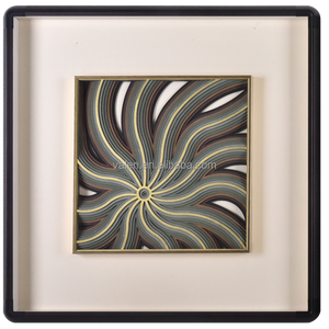 कारखाने थोक क्रम लकड़ी की दीवार कला, 3 डी लेज़र कट डेकोर, हस्तनिर्मित ज्यामितीय लकड़ी कलाकृति के लिए हस्तनिर्मित ज्यामितीय लकड़ी कलाकृति - Product Image 4