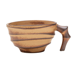 Vintage Distressed Ceramic Mug, Japanese Rough Pottery Irregular Cup, Home Coffee Tea Water Cup Wholesale - Product Image 5