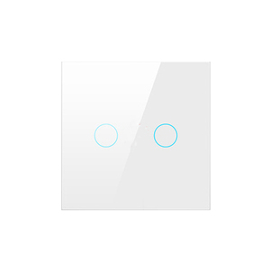 SZMYQ 2Gang 220V Smart Home Interruptor de pared táctil Tuya <span class=keywords><strong>Alexa</strong></span> Control de voz Interruptores de luz UE Neutral Nueva <span class=keywords><strong>generación</strong></span> 220V Luz inteligente - Product Image 3