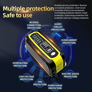 Smart Pulse Repair <b>Battery</b> Charger 12V <b>24V</b> 10Amp For Car Motorcycle <b>Battery</b> Repair - Product Image 3