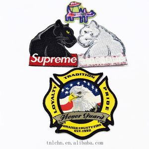 Custom Patches Bulk Heat Press Customize logo Badges Embroidery Patch <b>Iron</b> on Beaded Clothing - Product Image 3