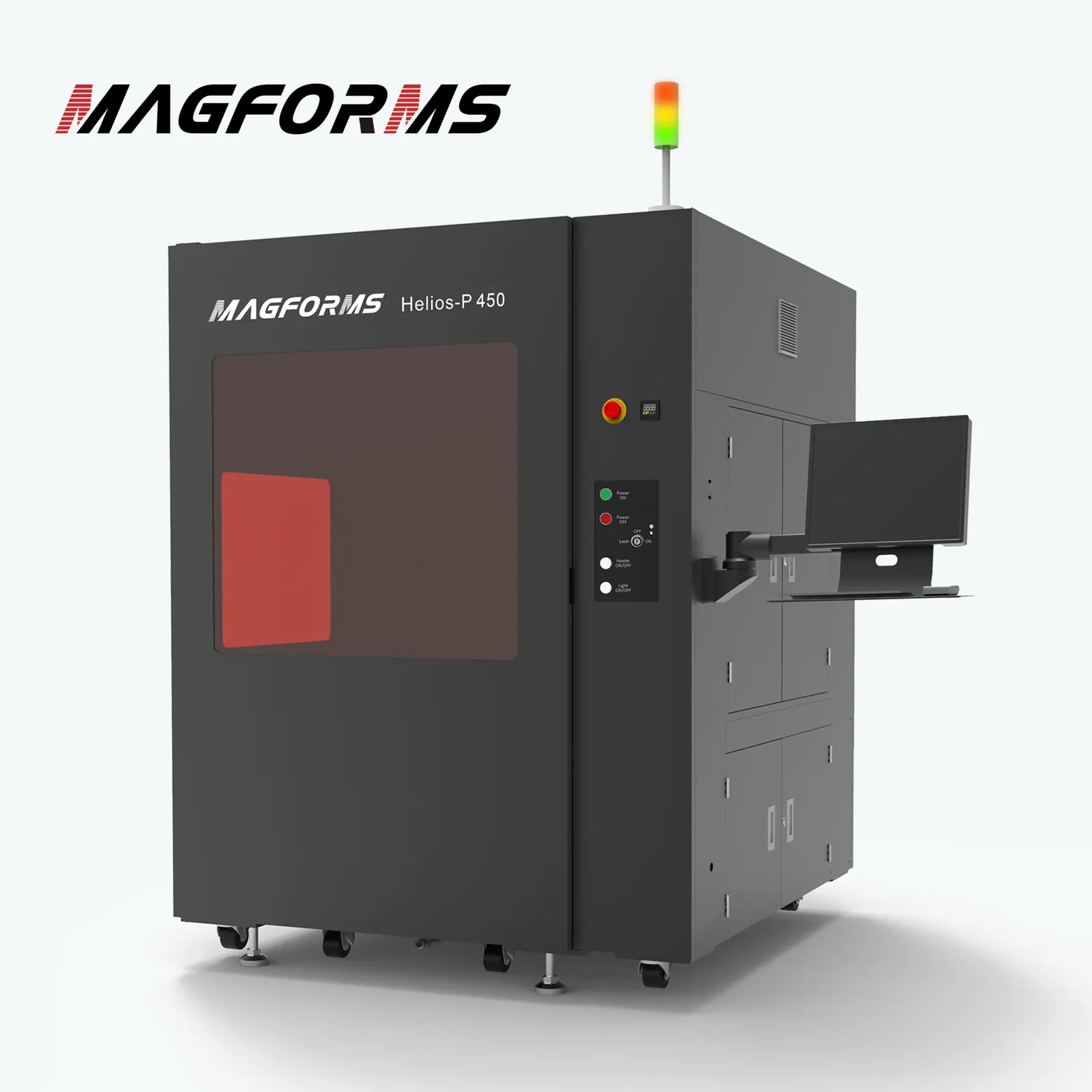 Helios-P450-Magforms للإزالة الراتنج ضريبة القيمة المضافة الصناعية SLA 3D طابعة مع 450*450*450 مللي متر الطباعة حجم