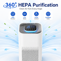 Purificateur d'air HEPA personnalisé en gros pour animaux domestiques, chambre à coucher, élimination des odeurs d'animaux, fabricant de purificateurs d'air