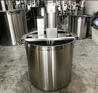 Machine commerciale automatique compacte en acier inoxydable pour fondue, cuisson à la poêle, sauce chili liquide et miel