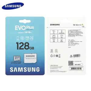 Grosir Kartu Memori Samsung 32Gb 64Gb 100% Gb 128Gb, Kartu Memori Tf Sd Evo Plus Kelas 10 U1 U3 Autentik 256