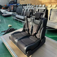 Canapé-lit double pliable LXRV personnalisé, sièges de luxe pour camping-car, MPV, Sprinter, sièges de voiture inclinables réglables, NAPA, imperméables