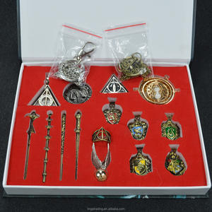 Portachiavi in Metallo con Ciondolo a Forma di Baguette, Accessorio Cosplay di <span class=keywords><strong>Harry</strong></span> <span class=keywords><strong>Potter</strong></span>, Giocattolo da Collezione per Bambini - Product Image 4