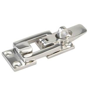Anshun di alta qualità in acciaio inox 316 pieghevole Hasp e fibbia per barca accessori porta chiusa a chiave con chiusura a scatto di fissaggio marino - Product Image 6
