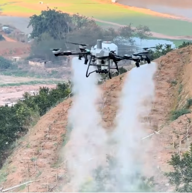 New Spraying & Seeding Drones-Farm Use Easy to Operate Intelligence Battery-Powered Wholesale Custom Agricultural Quadcopters