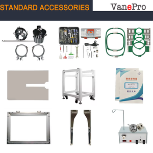VanePro <b>New</b> High Speed Six Heads Computerized Embroidery <b>Sewing</b> <b>Machine</b> 1200RPM 12/15 Needles <b>Home</b> Use Apparel Machinery - Product Image 3