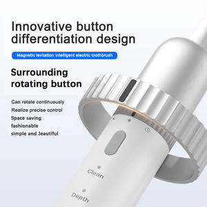 Limpiador Dental Eléctrico Profesional <span class=keywords><strong>de</strong></span> Triple Temporización, Levitación Magnética, Limpieza Profunda Sónica, IPX7, Recargable por USB, Cerdas Suaves, para el Hogar - Product Image 3