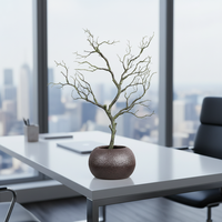Branche d'arbre artificielle sèche de bonne qualité, branche de corail artificielle sèche en gros pour la décoration de la maison et le Nouvel An