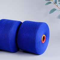 Wholesale Recycled Yarn 35/65% Cotton Polyester Anti-Pilling Dyed 4-32S for Hand Knitting and Weaving